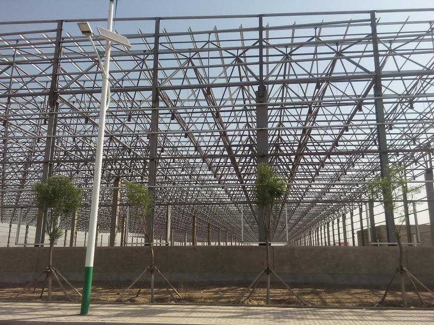 华阴汽车工业厂房网架